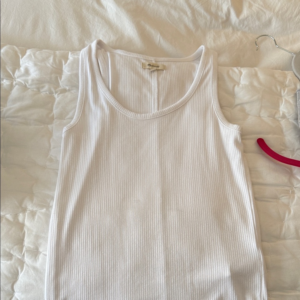 Madewell scoopneck ribbed tank